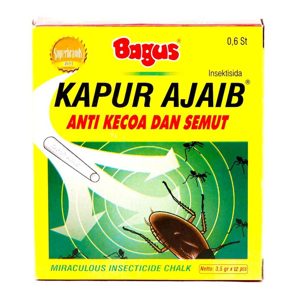 Kapur Ajaib Asli Anti Semut Kecoak 12 Pcs