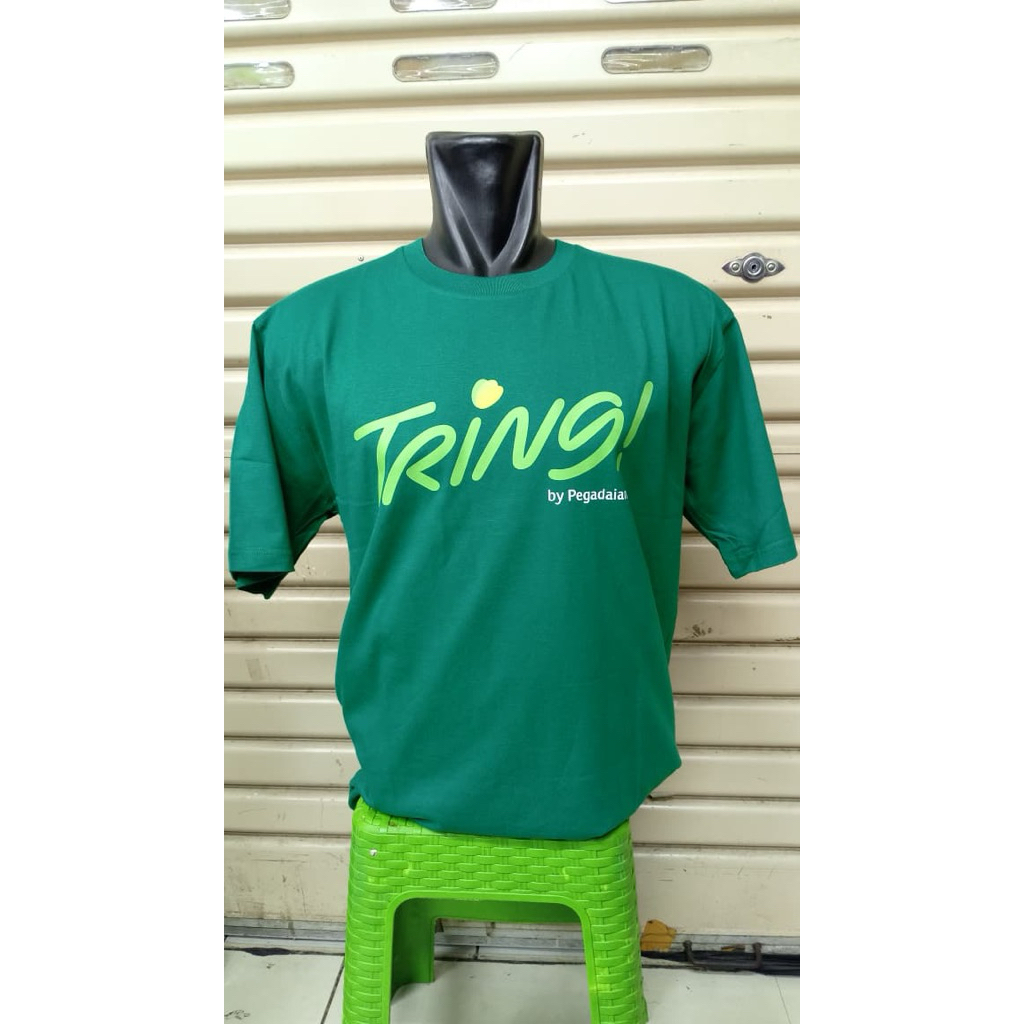 Baju Tring Pegadaian/Barcode/Pegadaian/Custome Nama kantor