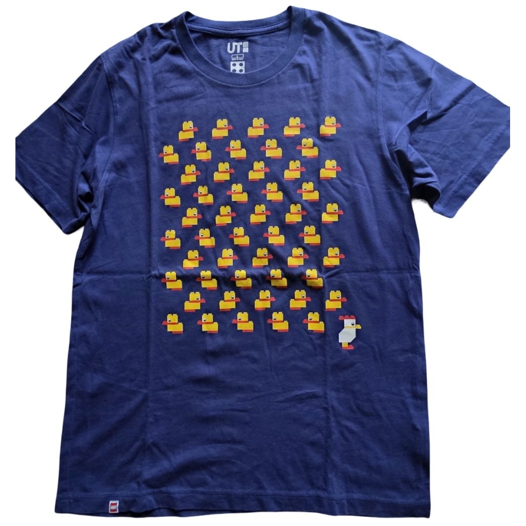 Kaos Uniqlo UT x Lego Blue Size L