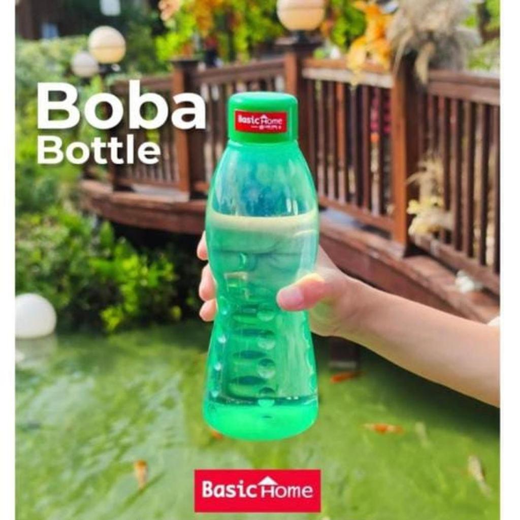 Basic Home BNN-4 Boba Bottle 800 ml Botol Minum Boba Botol 800mL Bottle Minum Minuman Plastik Basic 