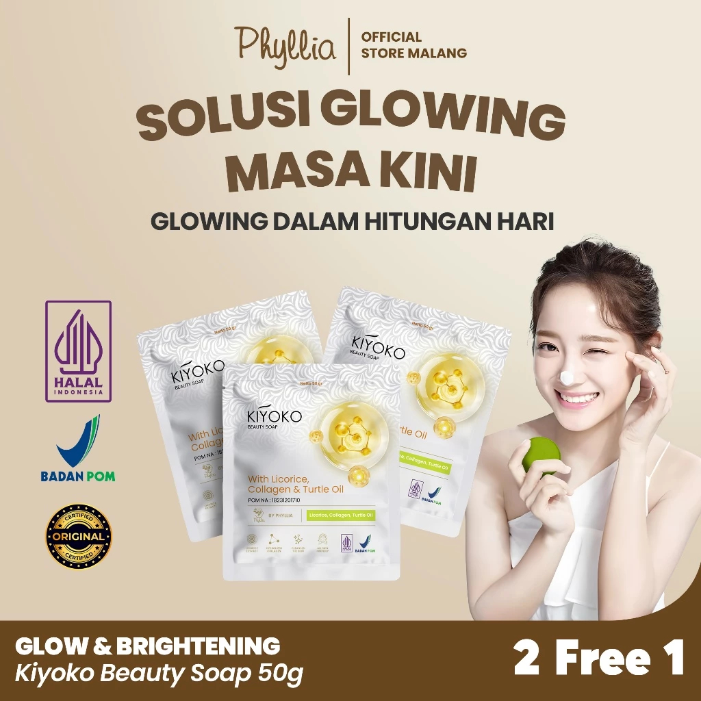 Phyllia Beauty Soap Kiyoko 2x Efektif Licorice