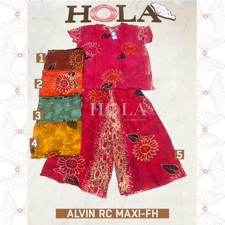 HOLA_FASH | SETELAN RC MAXI ALVIN , ALVIN 3/4, ALVIN KULOT