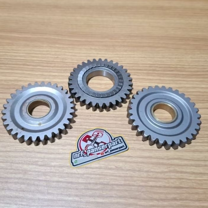 GIGI SLAH CB 100//GEAR IDEL STATER SLAHAN KECIL/SISIK HONDA CB100 K2/CB100 K3 GL 100 30T/29T