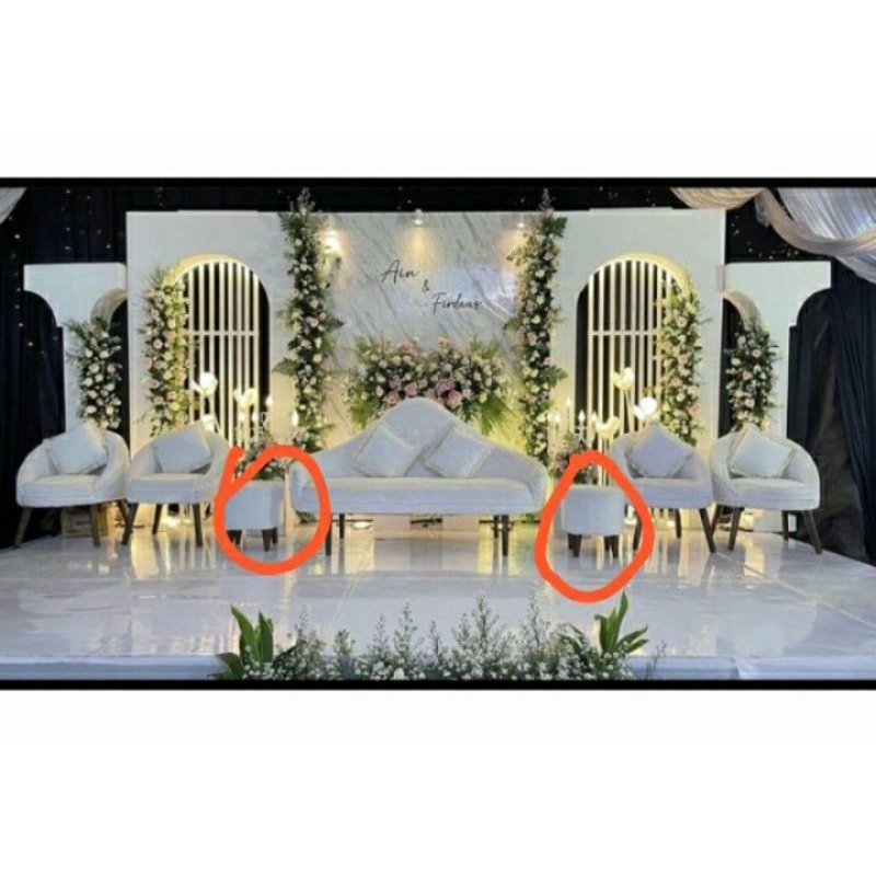 Set Kursi Pelaminan Petrik 1 Set Pengantin Terbaru