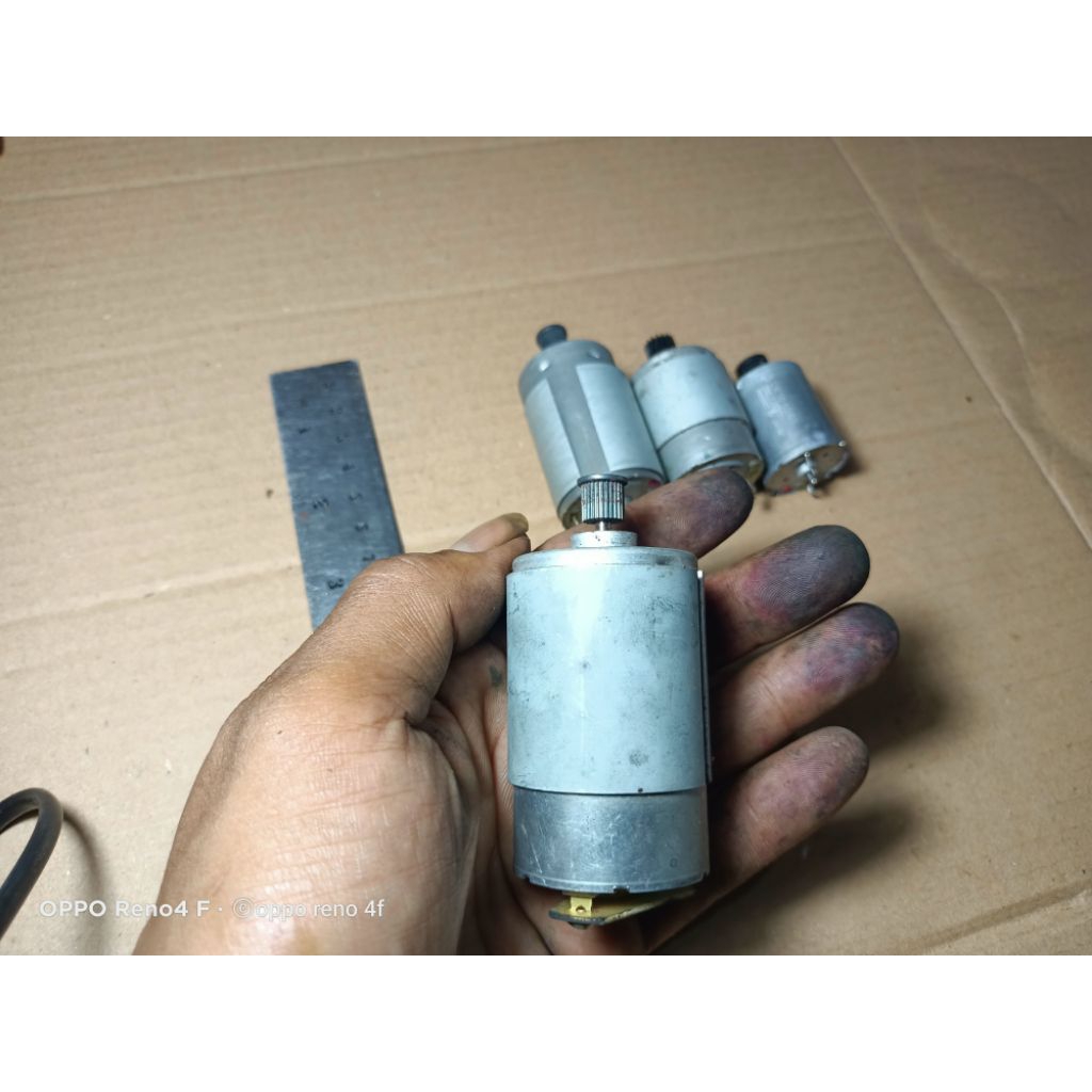 Dinamo printer jumbo 12V-24V bekas copotan printer