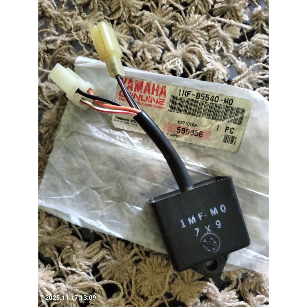 CDI RX-King Cobra kode 1MF-MO Made in Japan logo Garputala