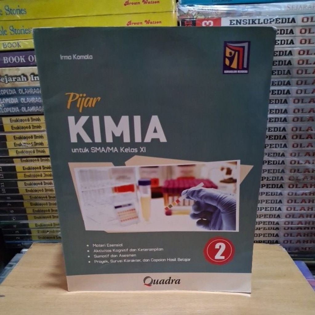 Buku Original Pijar KIMIA SMA MA Kelas 11 K Merdeka Quadra