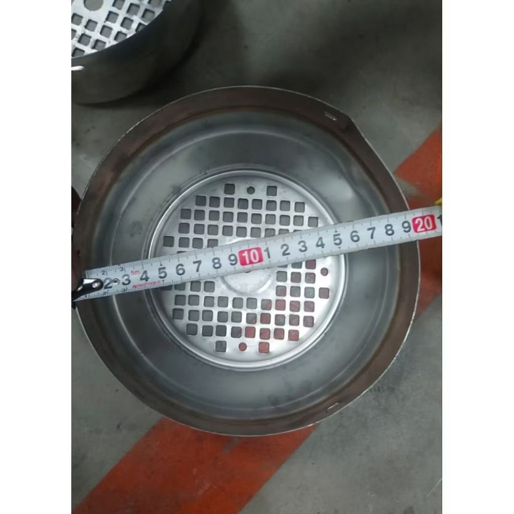 Tutup stainless kipas dinamo kincir tambak 2hp