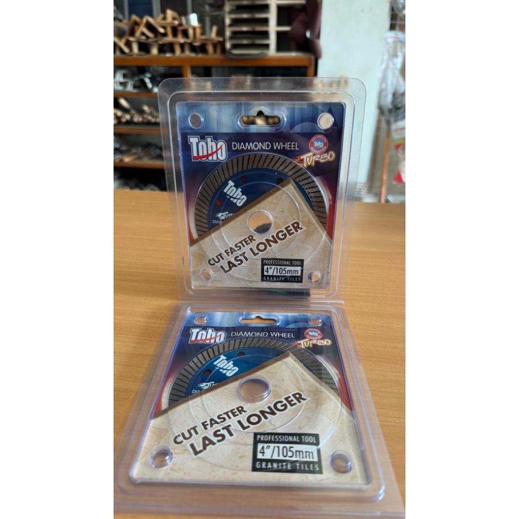MATA PISAU POTONG GRANIT TOHO TURBO 4 INCH / DIAMOND WHELL TOHO