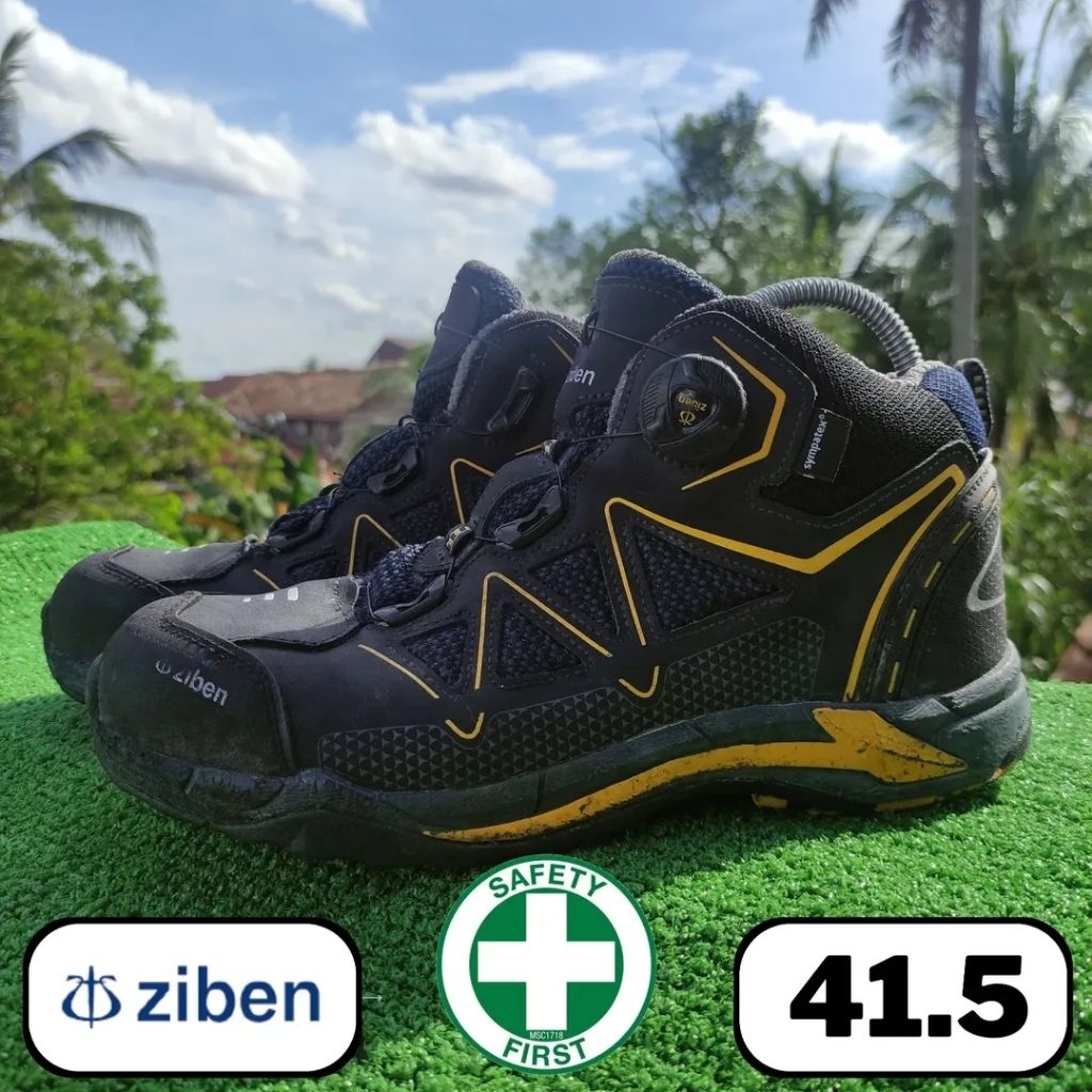 sepatu safety Ziben ZB-166 Boa 41.5