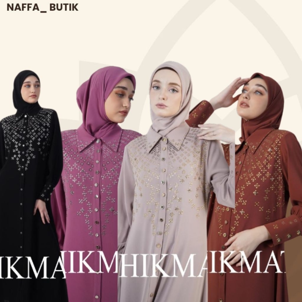 GAMIS ABAYA HIKMAT NEW ARIVVAL NAFFABUTIK