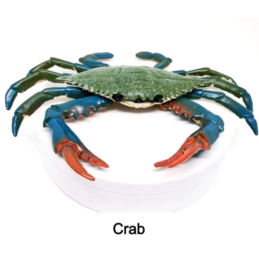 Crab Animal Figurine Miniatur Kepiting Edukatif