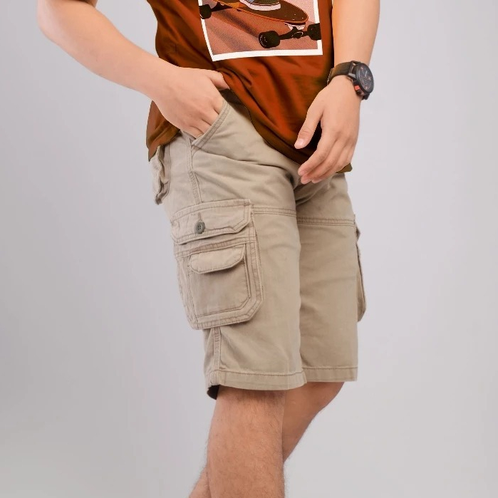 celana cargo pendek pria distro / celana cargo pria distro terbaru