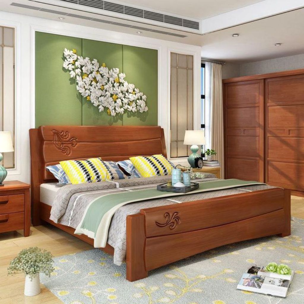 dipan kayu jati dipan kayu 180x200 dipan minimalis modern dipan minimalis kayu jati Jepara