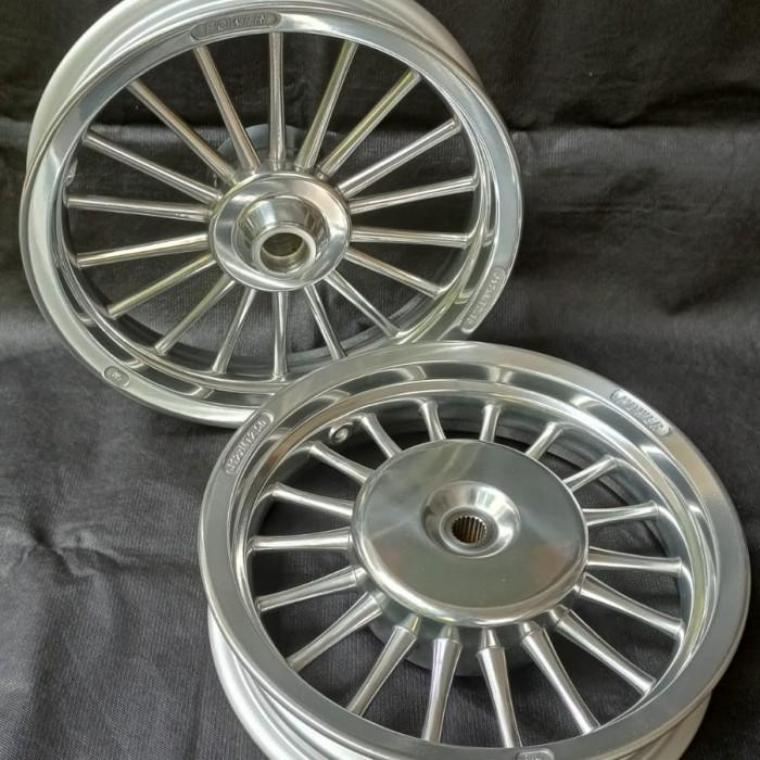 Velg POWER Model CLASSIC Ring14 215/350x14 VARIO 110 BEAT SCOOPY GENIO SPACY Ring 14 Classic palang 