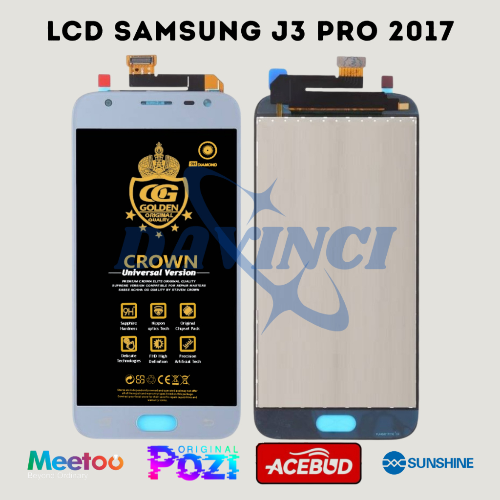 LCD SAMSUNG J3 PRO 2017 / (SAMSUNG GALAXY J3 PRO) / J330 TOUCHSCREEN FULLSET COMPLETE ORIGINAL