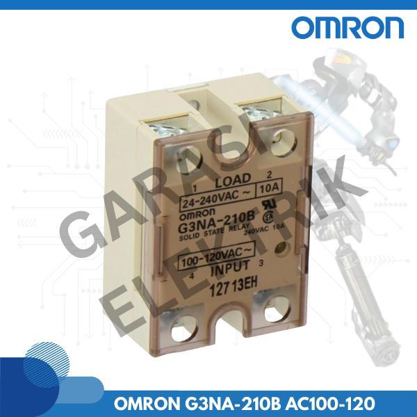 OMRON G3NA-210B AC100-120 Relai Solid State Termurah Original Chassis Mount SPST-NO 10A Input 100-12