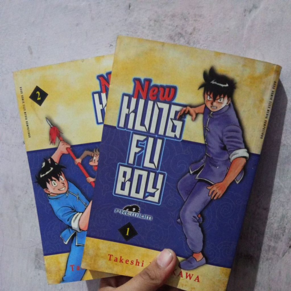 new kungfu boy premium nomor 1&2 set