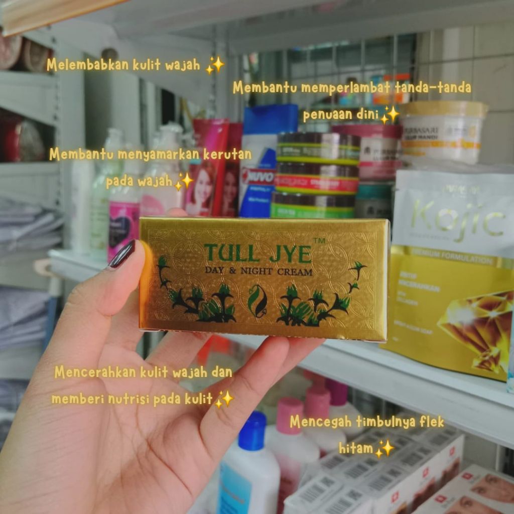 TULL JYE DAY & NIGHT CREAM Paket series hijau
