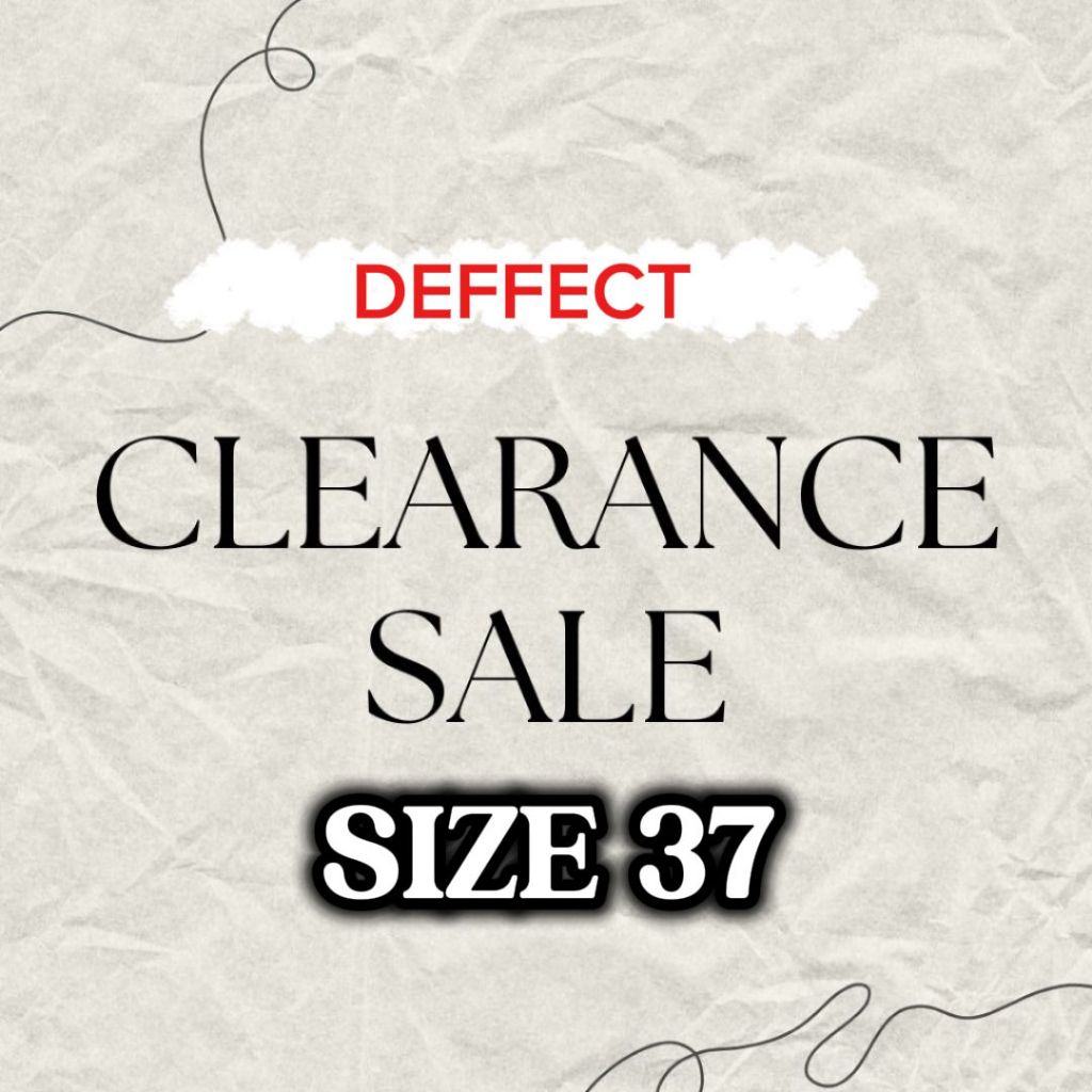 ( KHUSUS SIZE 37 ) DEFFECT CLEARANCE SALE EMORY STYLE SEPATU SANDAL WANITA