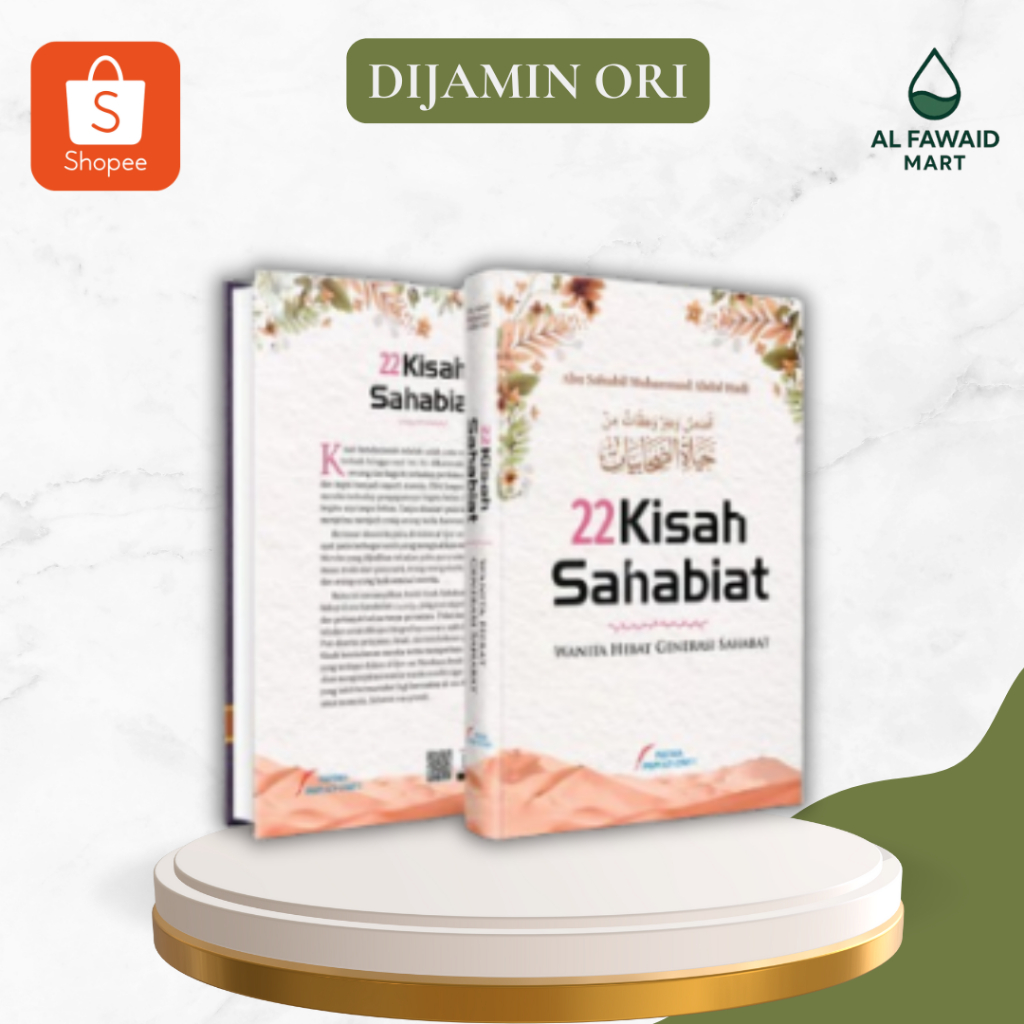 Buku 22 Kisah Sahabiat Wanita Hebat Generasi Sahabat Pustaka Imam Syafii Original 100%