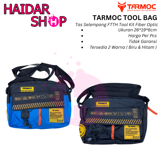 Tarmoc Tool Bag | Tas Selempang FTTH Tool Kit Fiber Optic