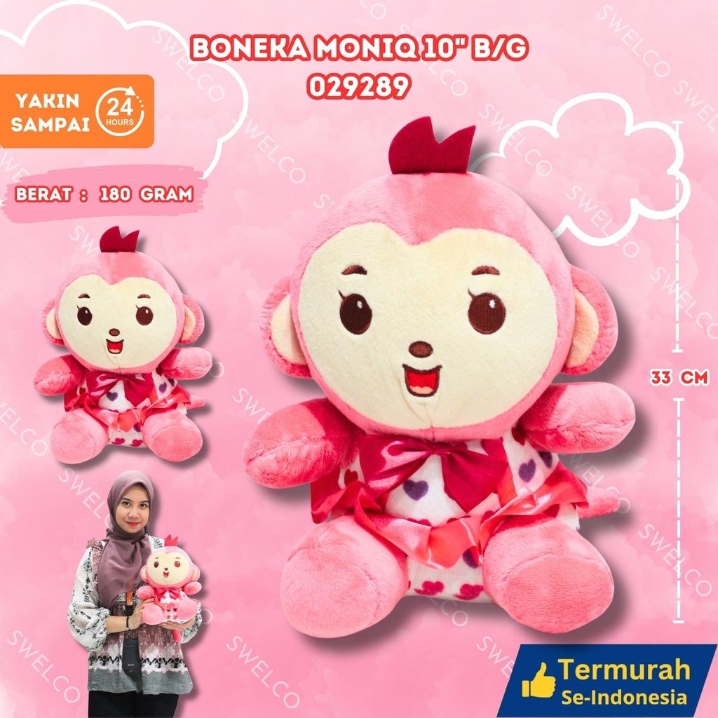 BONEKA BUAH BORDIR APEL/JERUK M

