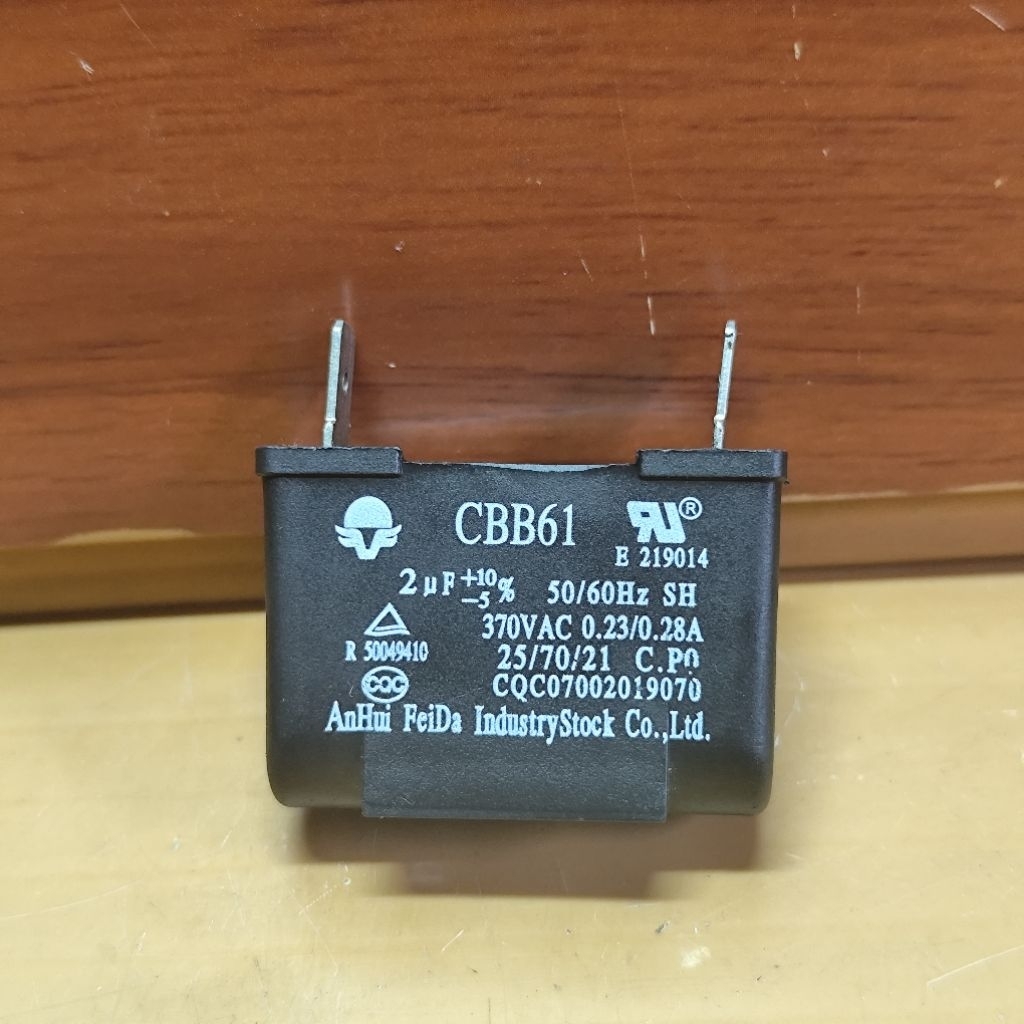 Kapasitor Fan indor ac LG 2 mikro