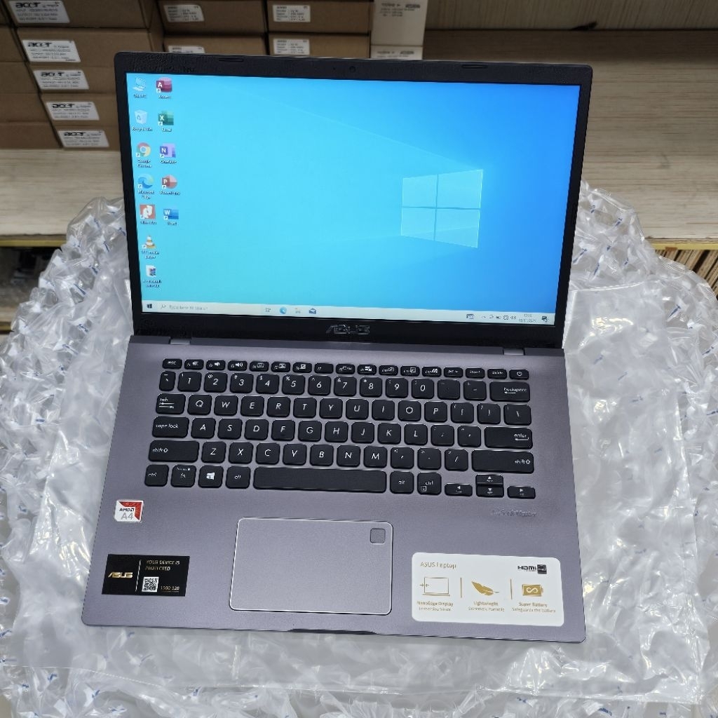 Laptop Asus VivoBook M409B AMD A4-9125 RAM 8GB SSD 256GB Kwalitas Second Terbaik