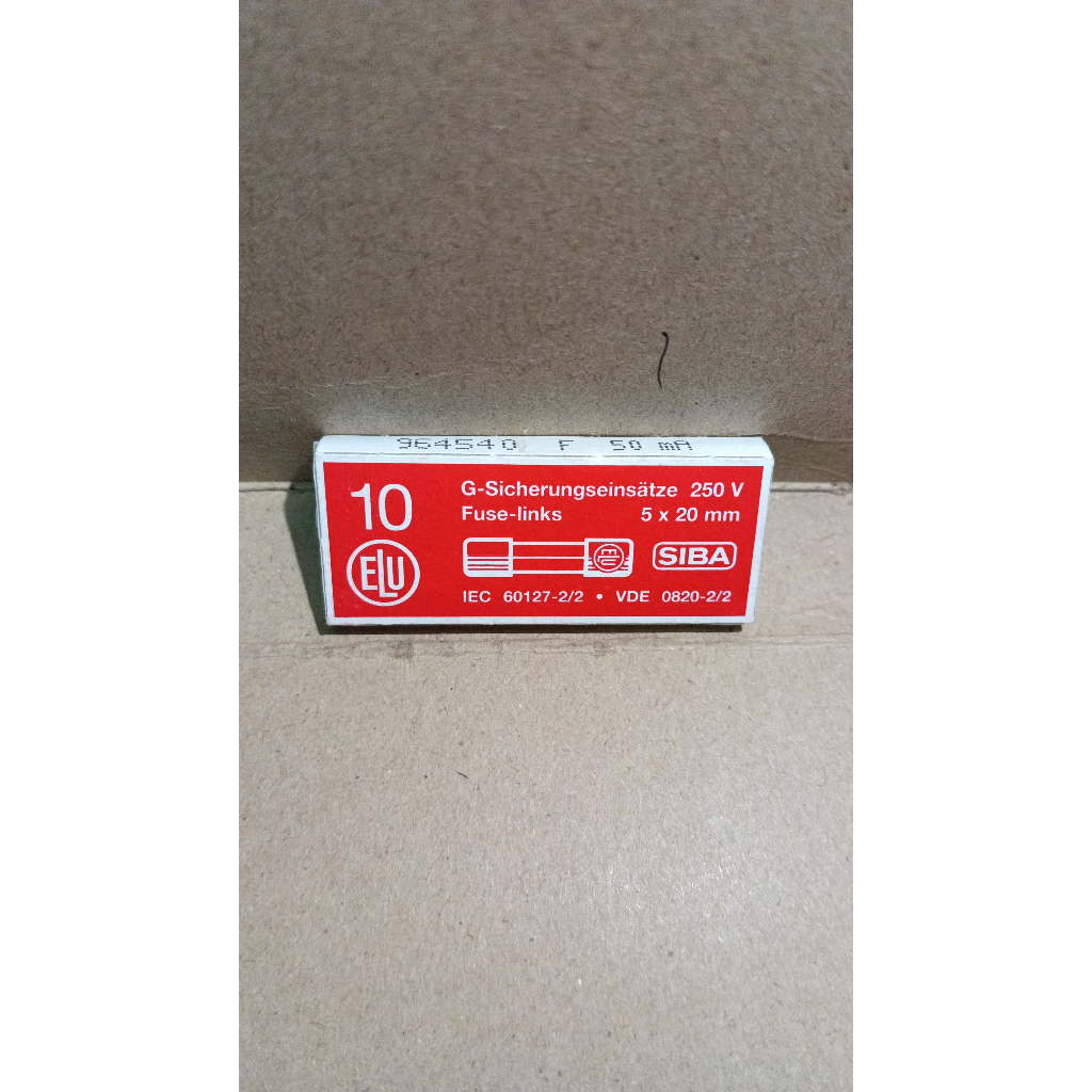 6022 fuse sekring sekering keramik ceramic kaca siba 5x20 5x20mm
