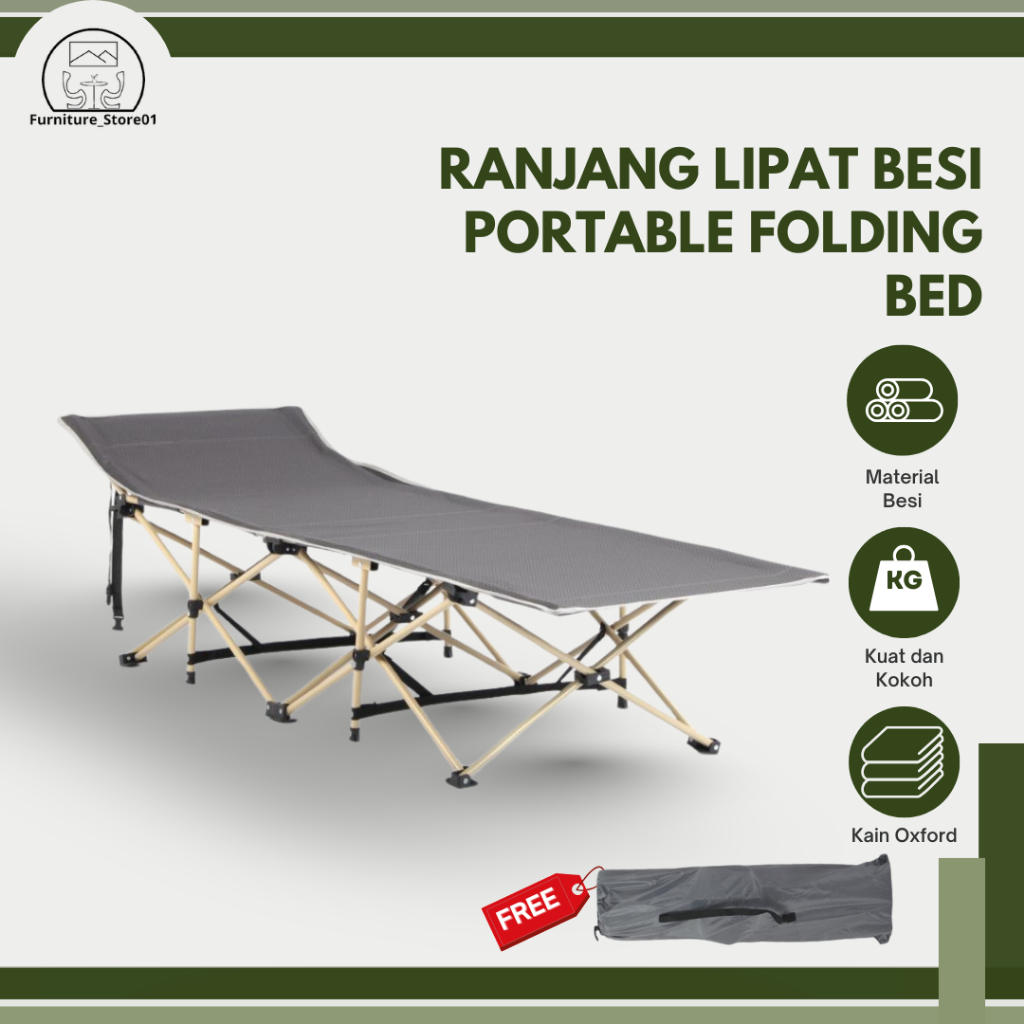 Ranjang lipat folding bed ranjang lipat besi