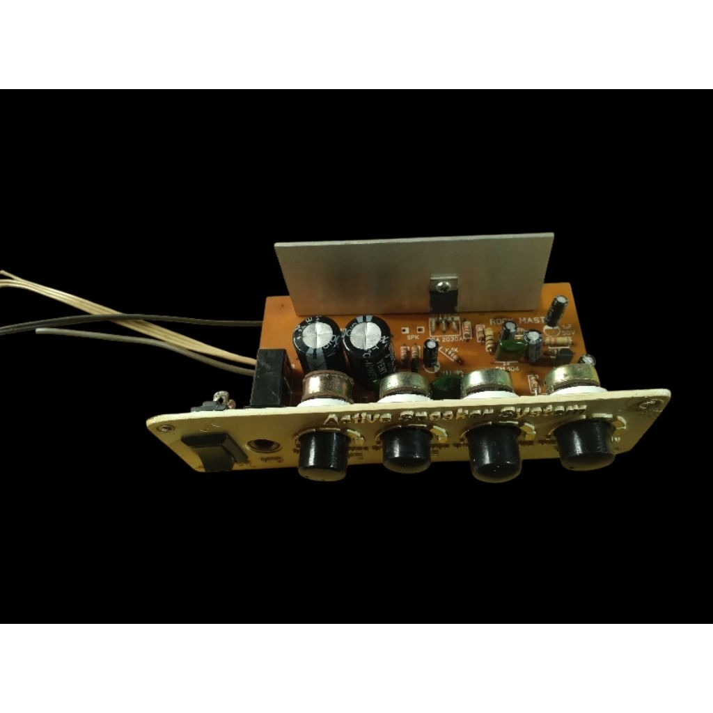 KIT AMPLIFIER KARAOKE ACTIVE SPEAKER SYSTEM