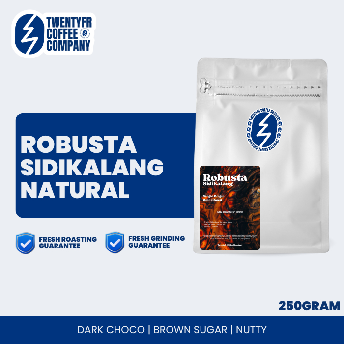 Biji Kopi Robusta Sidikalang - Kopi Robusta Sidikalang 250gram