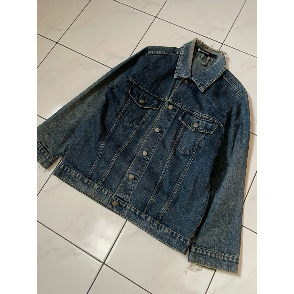 Denim Jacket Peter & Jeannie (L) - Preloved