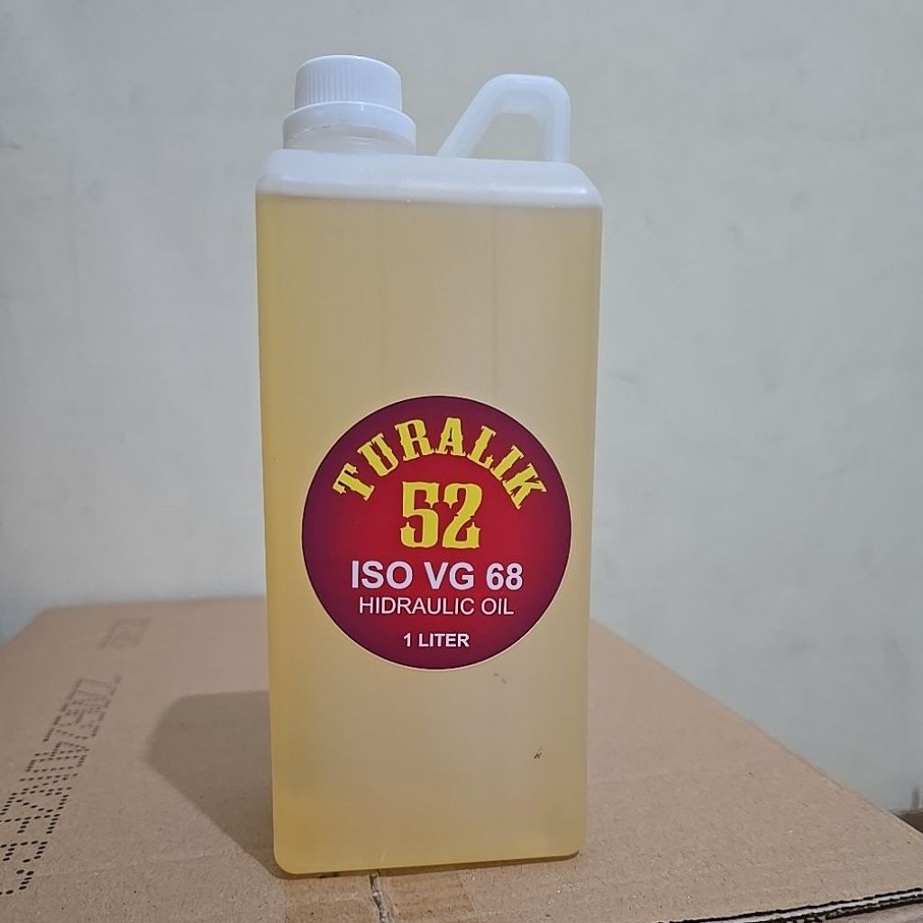 ECERAN Oli Hidrolik SAE 10 1 LITER oli Hydraulik / hidrolis / hydrolis / hidrolik oil Turalik 48 iso