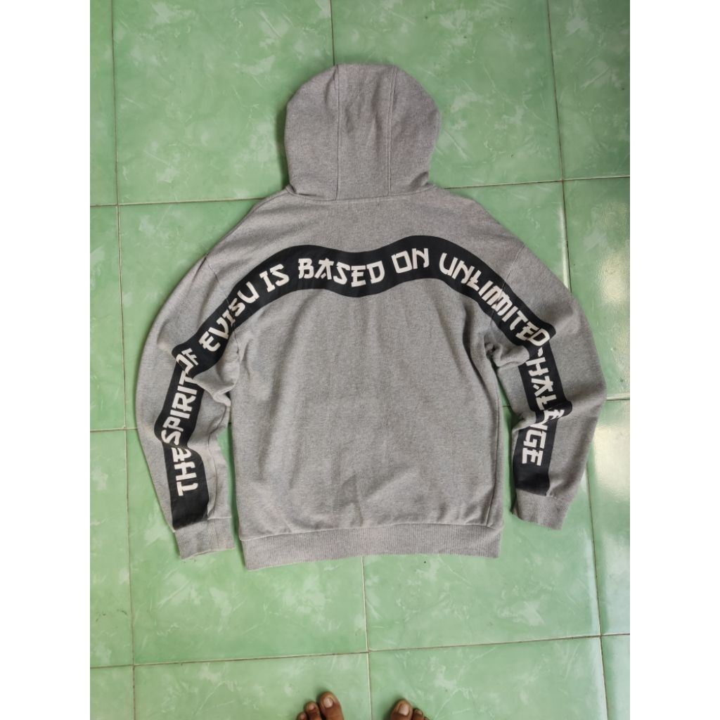 hoodie evisu big spellout free kaos kiss bootleg