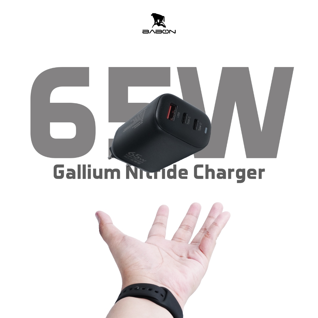 Babon 65W Gan Adapter Charger