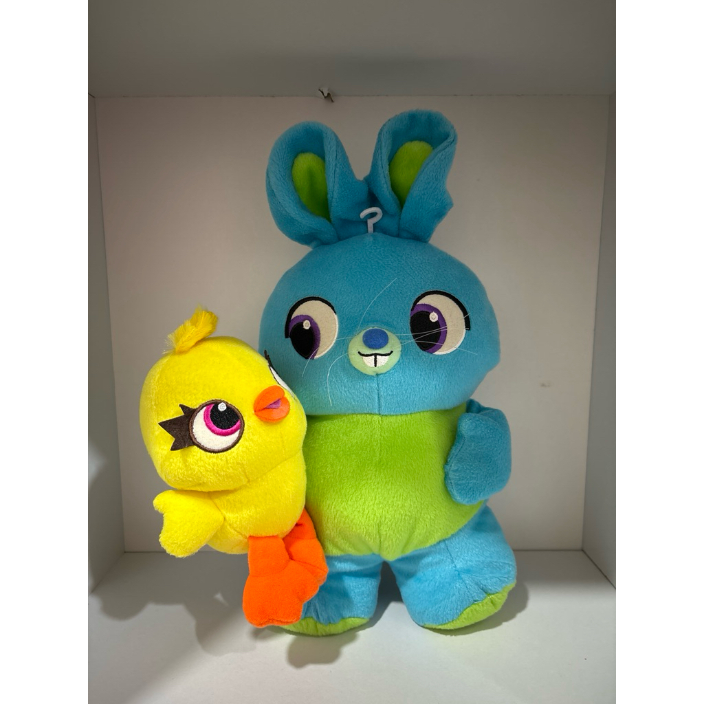 Boneka bunny and ducky toy story disney sega