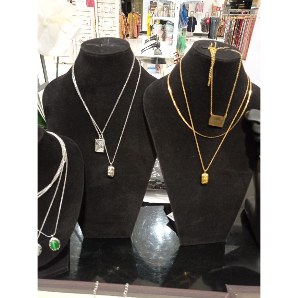 Kalung titanium gold plating 18k /22 k