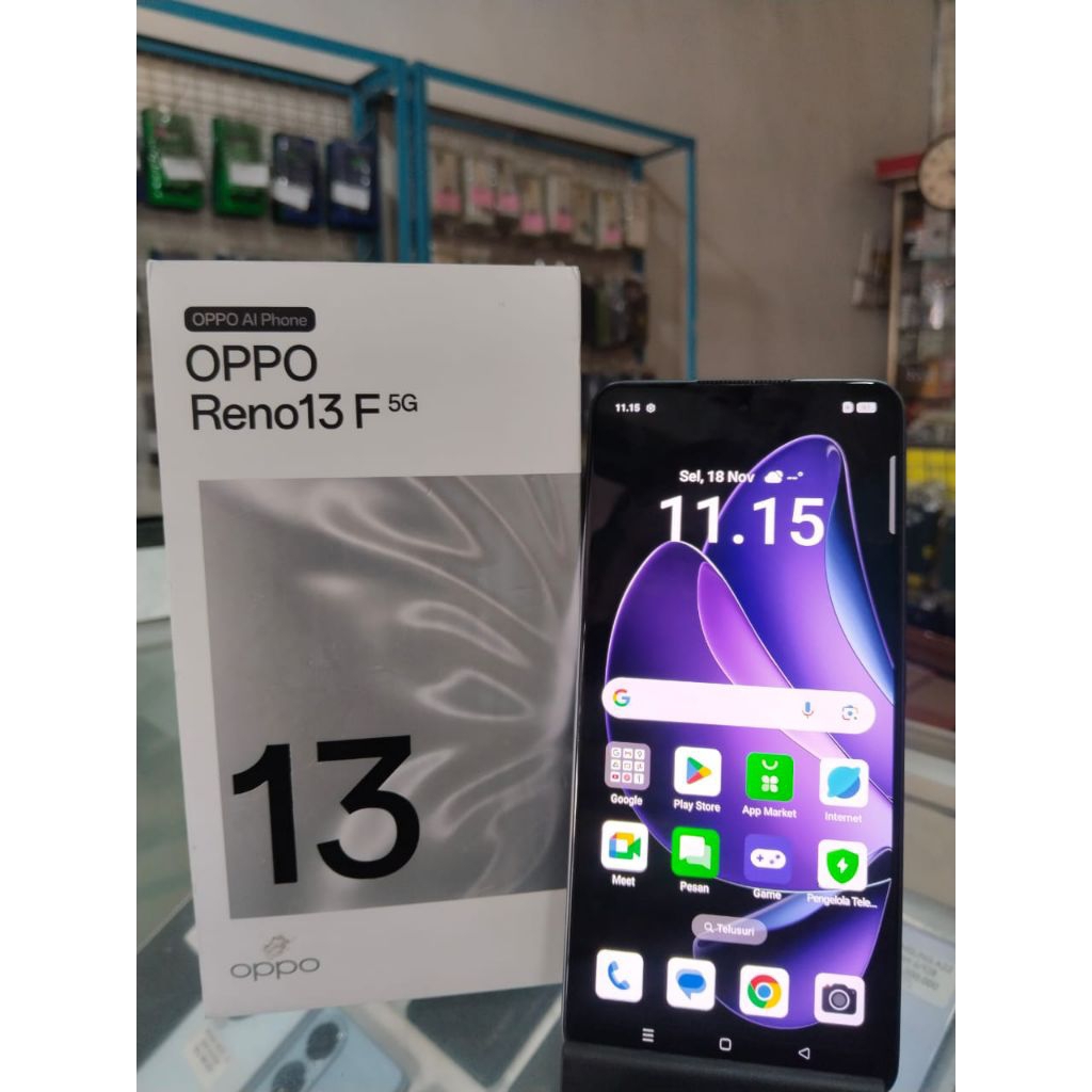 HP SECOND MURAH BERGARANSI OPPO RENO 13F 5G RAM 8+8/256 KOTAK