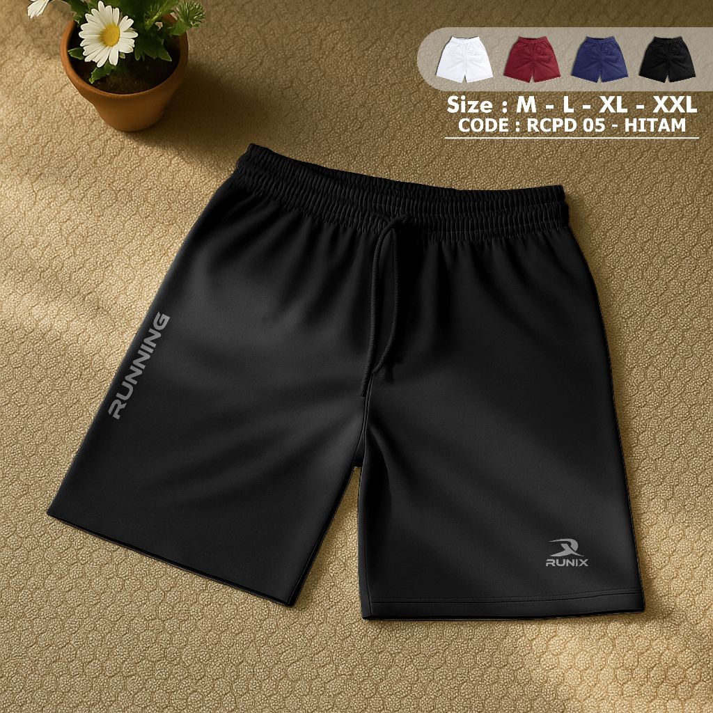 Celana Olahraga Pendek Pria / Celana Futsal / Celana Bola / Celana Runing / Celana Gym Fitnes DryFit