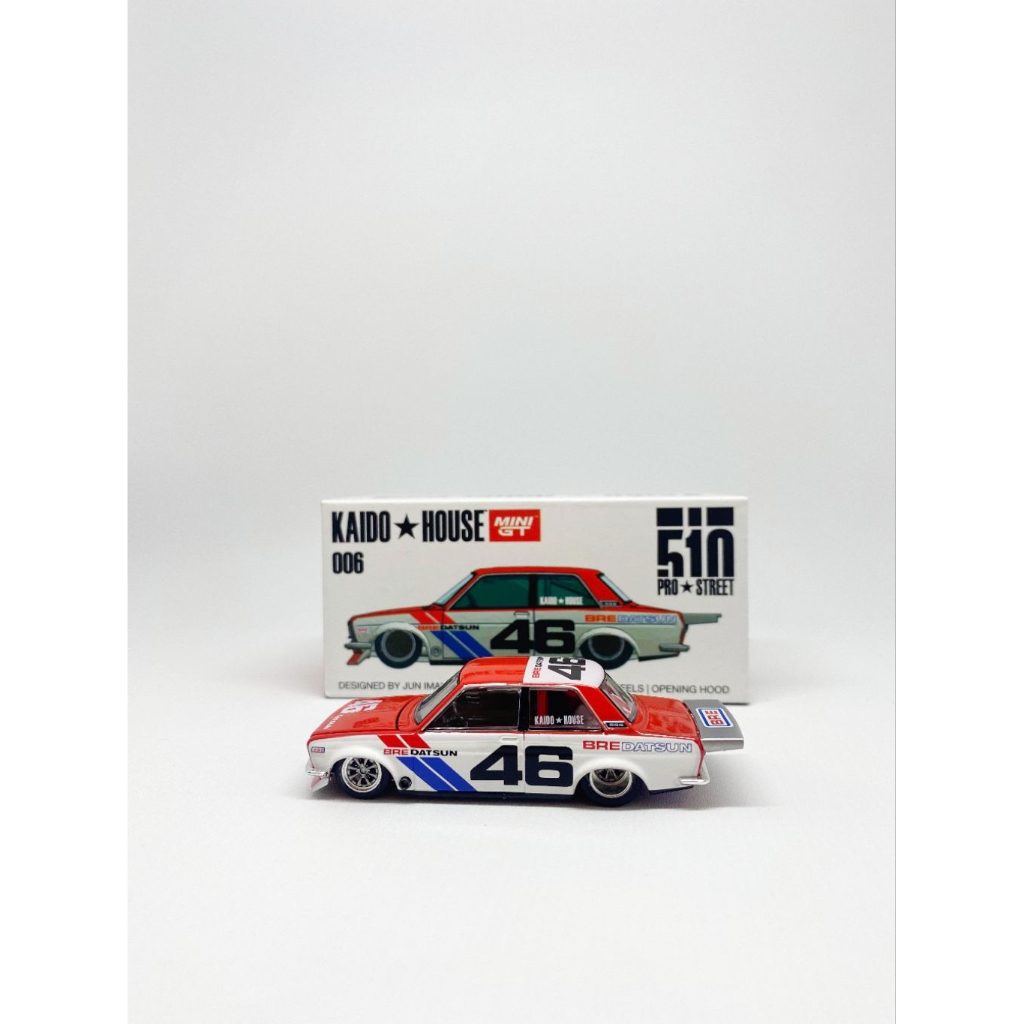 Kaido House x Mini GT Datsun 510 Kaido House BRE #46 UNSEALED