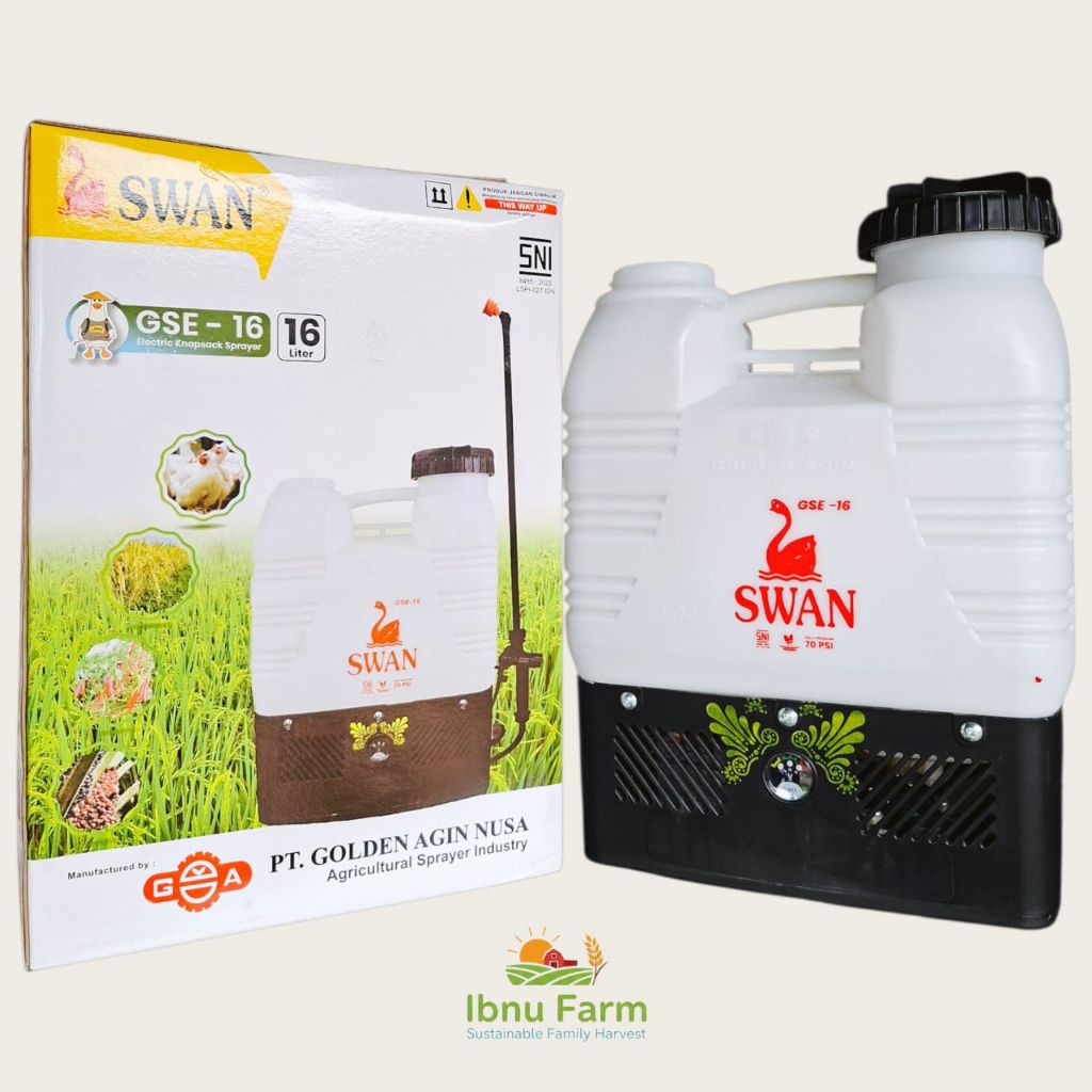 Sprayer Elektrik SWAN GSE-16 - Tangki Semprot Elektrik SWAN GSE 16 Liter Original Produk