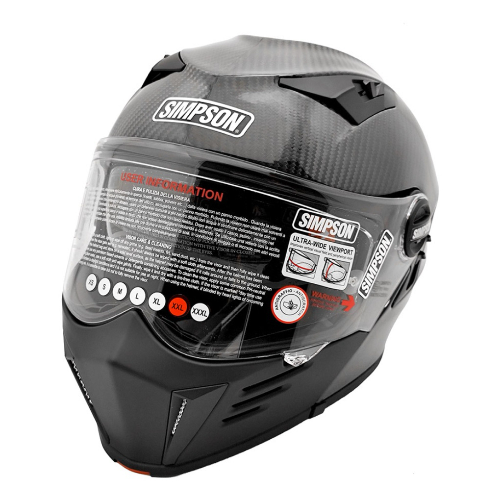 helm Simpson Darksome Solid Carbon (modular) Size L original