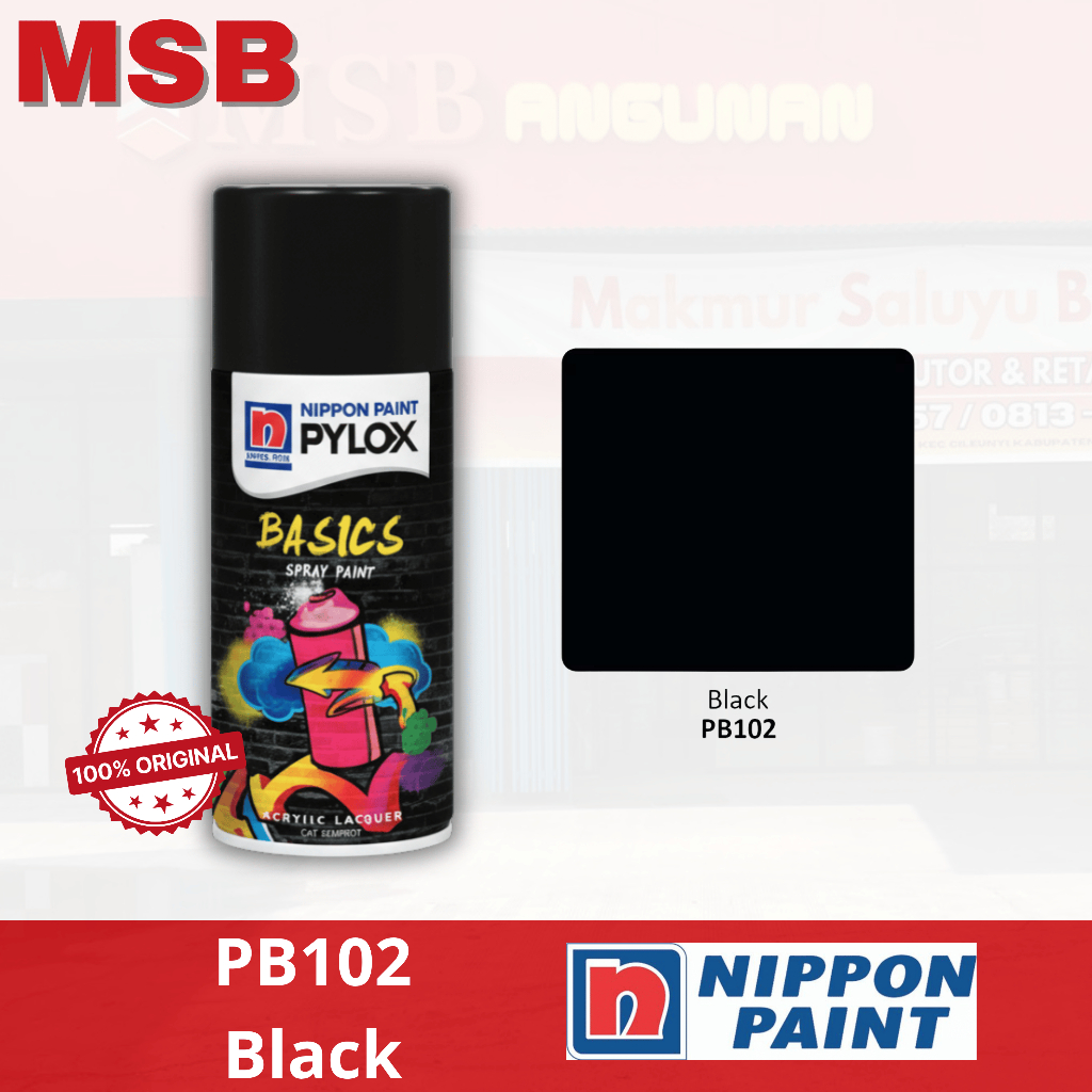Pylox Basic Nippon Paint berbagai warna