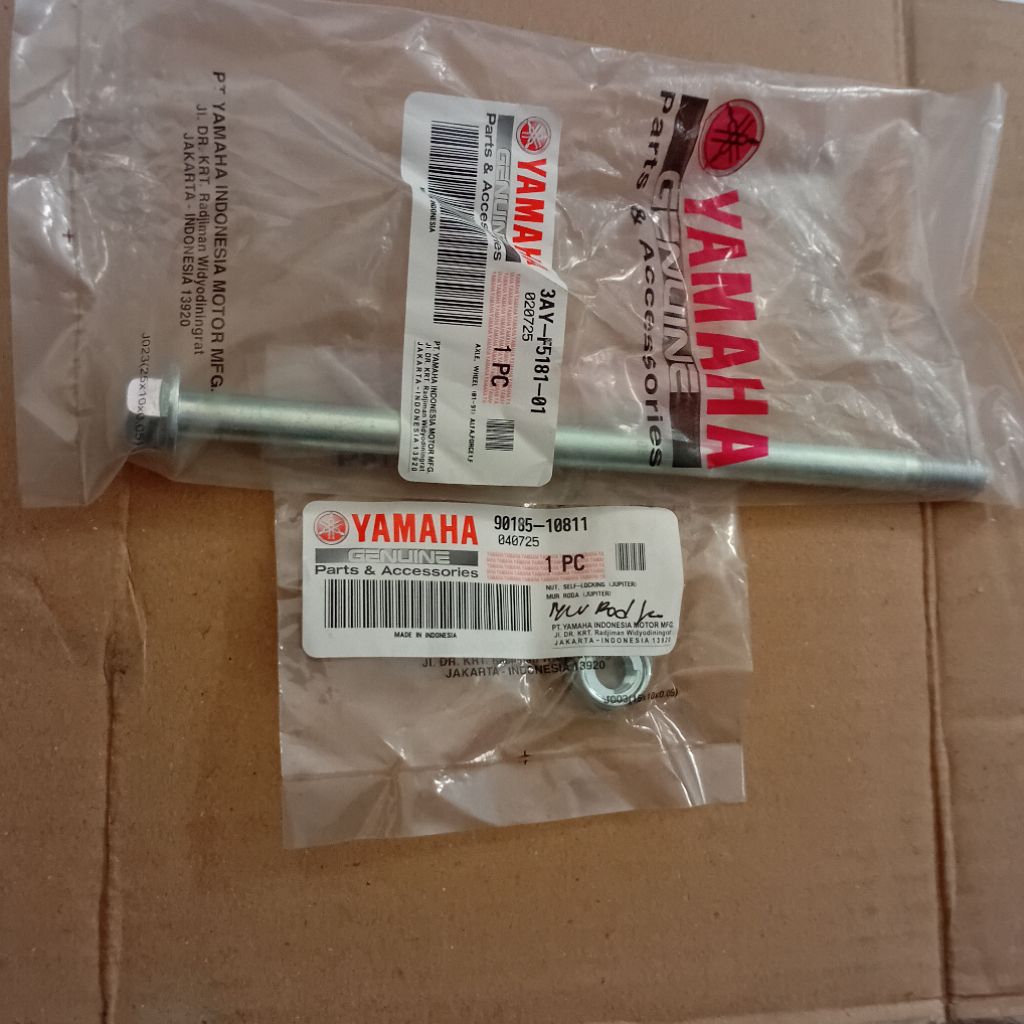 AS RODA DEPAN + MUR AS RODA DEPAN FIZR, FIZ-R, VEGA R,  JUPITER Z VEGA R NEW JUPITER MX ORIGINAL YAM