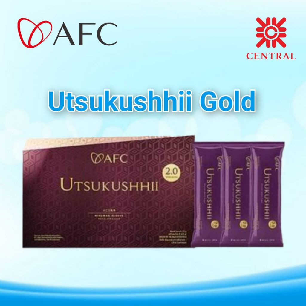 1/2 BOX UTSUKUSHHII SUPLEMEN AFC JAPAN