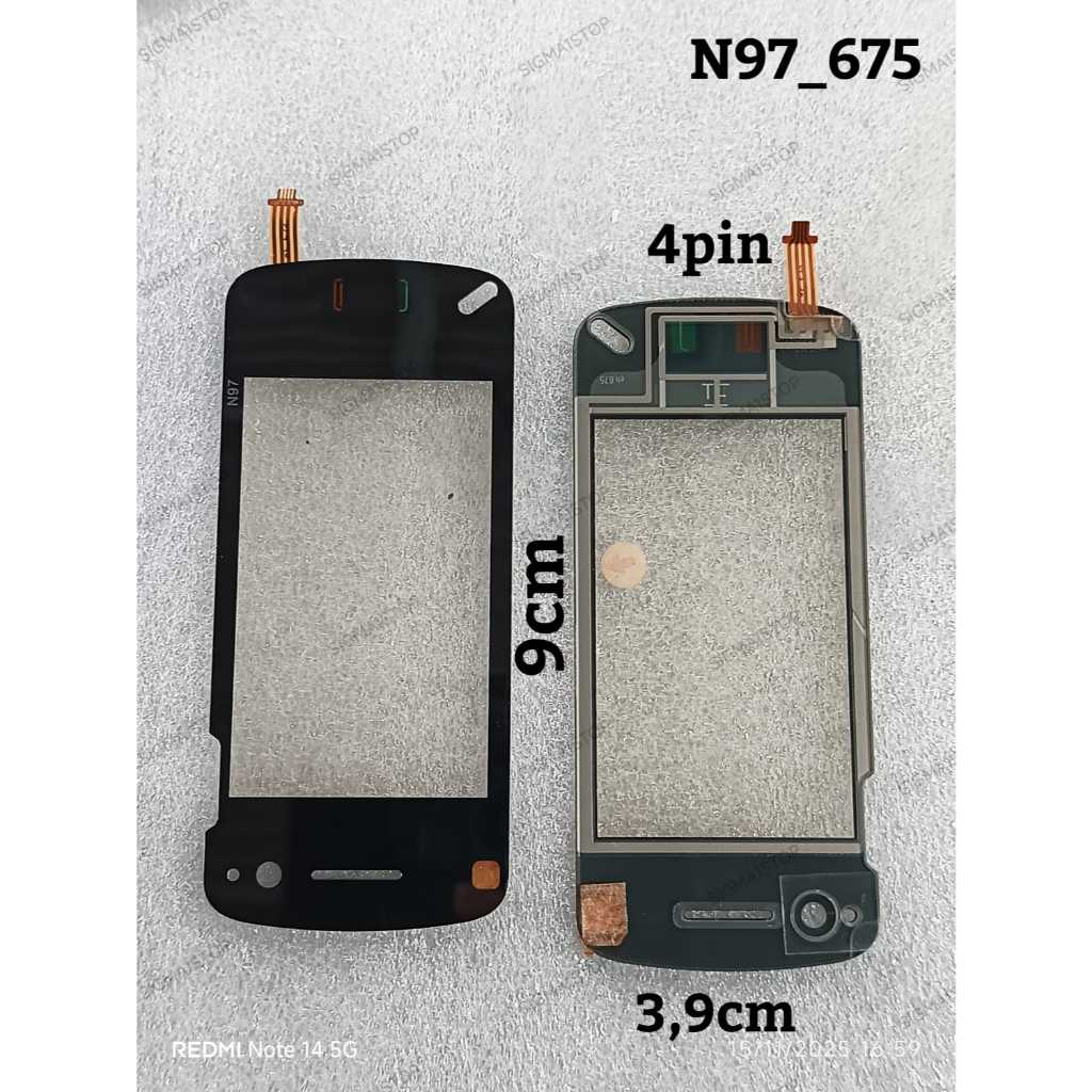 NOKIA N97 675 REPLIKA TOUCHSCREEN LAYAR SENTUH TS NOKIA JADUL SCREEN