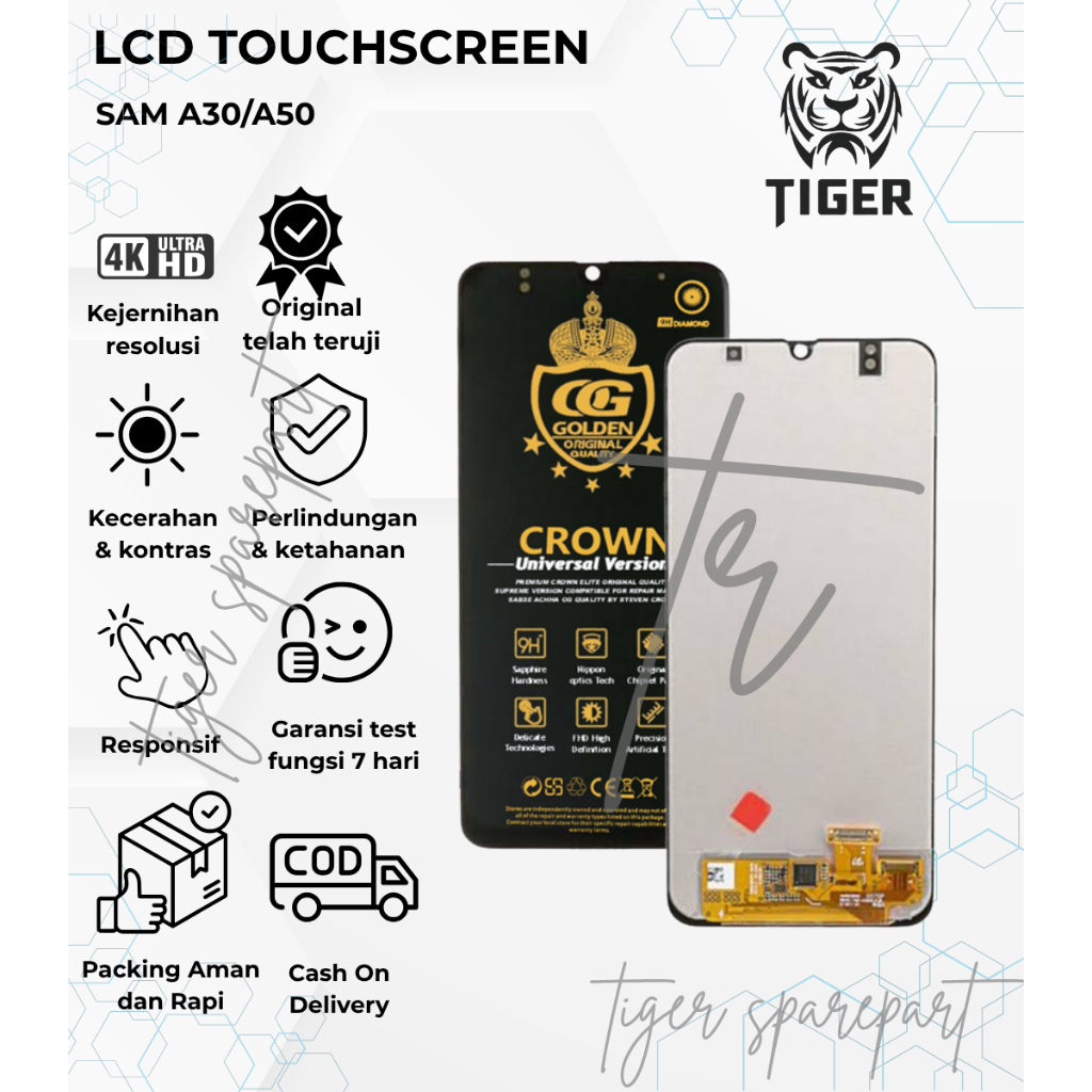 LCD TOUCHSCREEN SAMSUNG GALAXY  A30 /LCD SAMSUNG GALAXY  A50 / LCD SAMSUNG GALAXY A50S / A305 /A305F