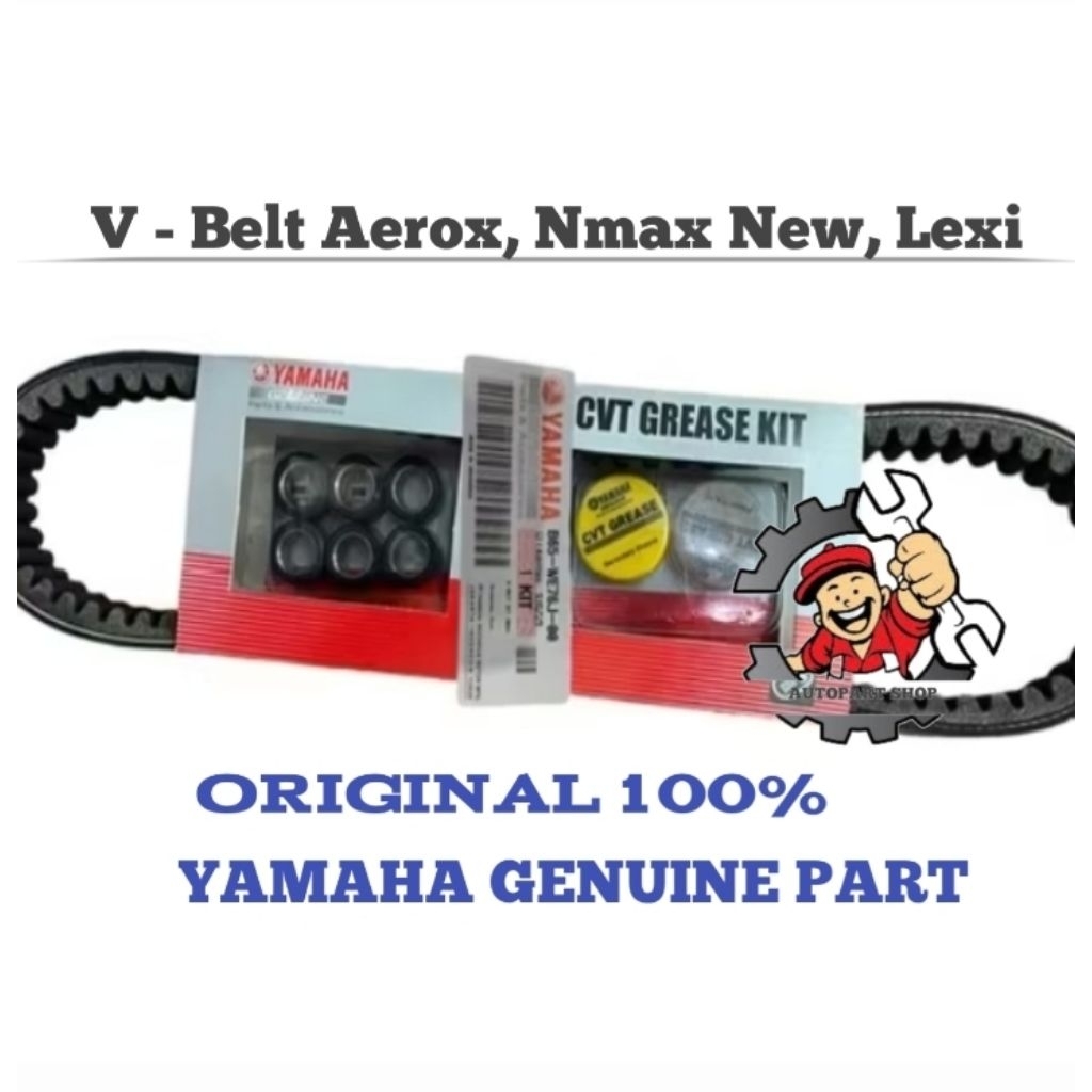 Vanbelt, V - Belt Aerox, Nmax New, Lexi 125, Lexi 155 Dijamin Original merk YAMAHA GENUINE PART